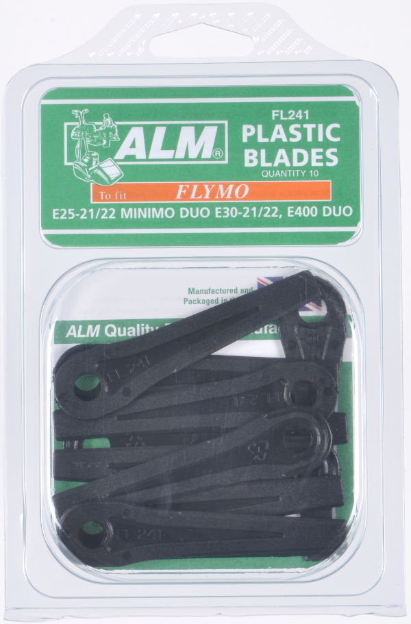 Flymo Plastic Blades for Duo & Minimo Models - Click Image to Close